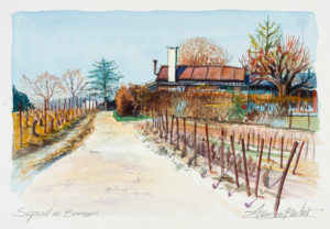 Signal of Bernex - Geneva - Watercolor